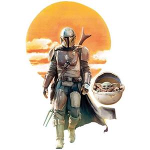 Komar Artprint Mandalorian The Child Family Trip 30 x 40 cm (breedte x hoogte) - 1 deel (1 stuk)