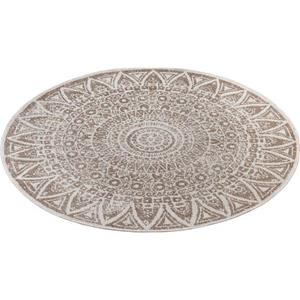 Freundin Home Collection Vloerkleed Lilja Geschikt voor binnen en buiten, mandala, gemakkelijk in onderhoud, platweefsel, keerbaar