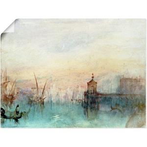 Artland Artprint Venetië met eerste maansikkel. als artprint op linnen, muursticker of poster in verschillende maten