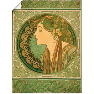 Artland Artprint Laurier. 1921 als artprint van aluminium, artprint op linnen, muursticker of poster in verschillende maten