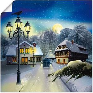 Artland Artprint Wintertijd als artprint op linnen, muursticker of poster in verschillende maten
