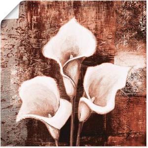 Artland Artprint Antieke Callas - bruin als artprint op linnen, muursticker of poster in verschillende maten
