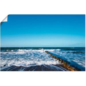 Artland Artprint Blik op de kust van de Oostzee IV als artprint van aluminium, artprint op linnen, muursticker of poster in verschillende maten