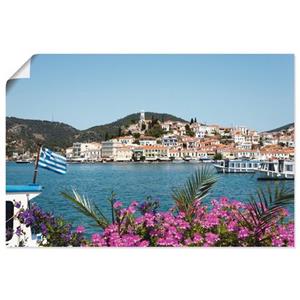 Artland Artprint Eiland Poros als artprint van aluminium, artprint op linnen, muursticker of poster in verschillende maten
