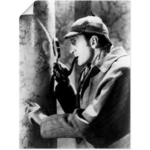 Artland Artprint Sherlock Holmes 1939 als artprint op linnen, muursticker of poster in verschillende maten