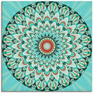 Artland Artprint Mandala integriteit als artprint van aluminium, artprint op linnen, muursticker of poster in verschillende maten
