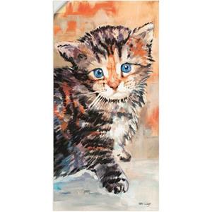 Artland Artprint Kat als artprint van aluminium, artprint op linnen, muursticker of poster in verschillende maten