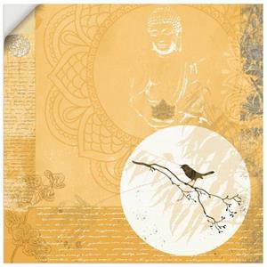Artland Artprint Meditatie als artprint van aluminium, artprint op linnen, muursticker of poster in verschillende maten