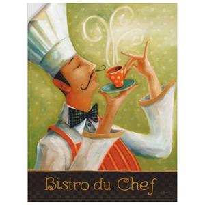 Artland Artprint Cafe Moustache I als artprint op linnen, muursticker of poster in verschillende maten