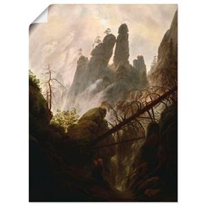 Artland Artprint Rotskloof, 1822/23 als artprint op linnen, muursticker of poster in verschillende maten