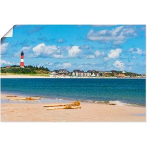 Artland Artprint Hörnum - Eiland Sylt als artprint van aluminium, artprint op linnen, muursticker of poster in verschillende maten