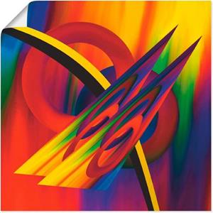 Artland Artprint Modern multicolour als artprint van aluminium, artprint op linnen, muursticker of poster in verschillende maten