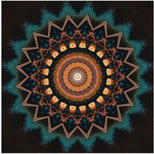 Artland Artprint Mandala kosmisch bewustzijn als artprint van aluminium, artprint op linnen, muursticker of poster in verschillende maten