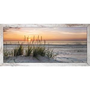 Bönninghoff Artprint met lijst Strand, zonsondergang (1 stuk)