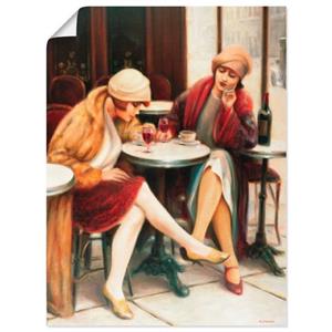 Artland Artprint Cafe II als artprint op linnen, muursticker of poster in verschillende maten