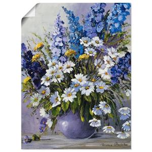 Artland Artprint Ridderspoor als artprint op linnen, muursticker of poster in verschillende maten