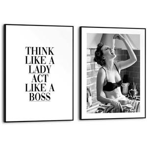 Reinders! Poster Pasta Lady