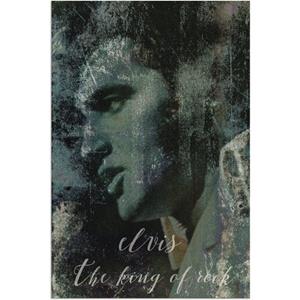 Artland Artprint Elvis the King als artprint van aluminium, artprint op linnen, muursticker of poster in verschillende maten