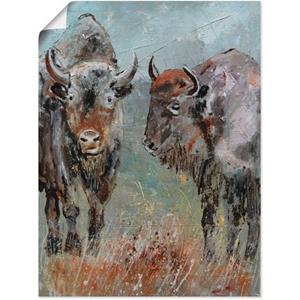 Artland Artprint Buffel als artprint van aluminium, artprint op linnen, muursticker of poster in verschillende maten