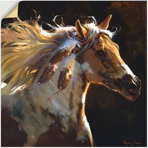 Artland Artprint Paard als artprint van aluminium, artprint op linnen, muursticker of poster in verschillende maten