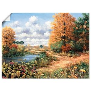 Artland Artprint Herfsttijd als artprint op linnen, muursticker of poster in verschillende maten