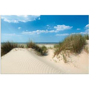 Artland Artprint Duin met uitzicht op zee als artprint van aluminium, artprint op linnen, muursticker of poster in verschillende maten