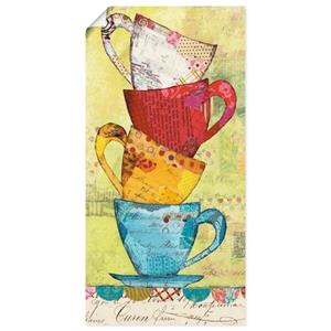 Artland Artprint Kom voor koffie als artprint op linnen, muursticker of poster in verschillende maten