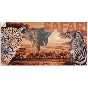 Artland Artprint Safari als artprint van aluminium, artprint op linnen, muursticker of poster in verschillende maten