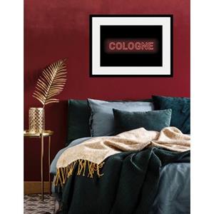 Queence Wanddecoratie COLOGNE LIGHTS (1 stuk)