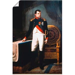 Artland Artprint Napoleon Bonaparte, 1809 als artprint van aluminium, artprint op linnen, muursticker of poster in verschillende maten