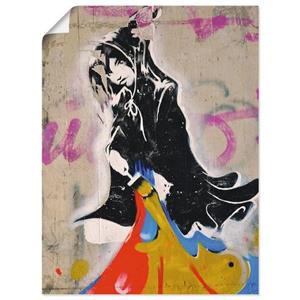Artland Artprint Graffiti II als artprint van aluminium, artprint op linnen, muursticker of poster in verschillende maten