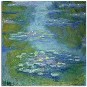 Artland Artprint Waterlelies. 1907 als artprint van aluminium, artprint op linnen, muursticker of poster in verschillende maten