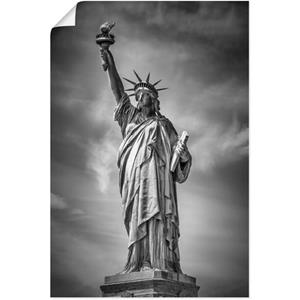 Artland Artprint New York City Vrijheidsbeeld II als artprint van aluminium, artprint op linnen, muursticker of poster in verschillende maten