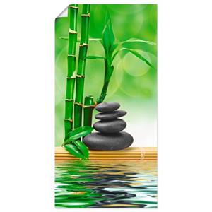 Artland Artprint Spa concept zen basaltstenen als artprint op linnen, muursticker of poster in verschillende maten