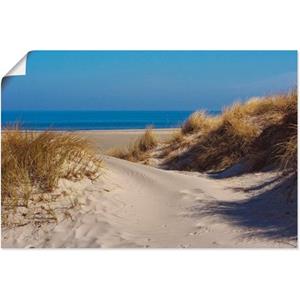 Artland Artprint Aan de zee - eiland Amrum als artprint van aluminium, artprint op linnen, muursticker of poster in verschillende maten