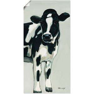 Artland Artprint Koe als artprint van aluminium, artprint op linnen, muursticker of poster in verschillende maten