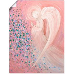 Artland Artprint Engelbeeld - pastel als artprint van aluminium, artprint op linnen, muursticker of poster in verschillende maten