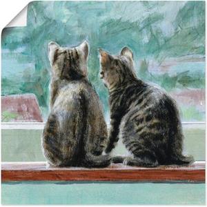 Artland Artprint Mooi uitzicht als artprint op linnen, muursticker of poster in verschillende maten