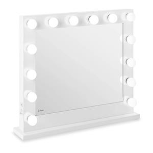 Physa Make-up spiegel LED - wit - 14 LED's - vierkant
