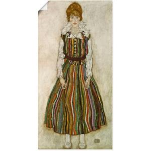 Artland Artprint Edith Schiele. 1915. als artprint van aluminium, artprint op linnen, muursticker of poster in verschillende maten