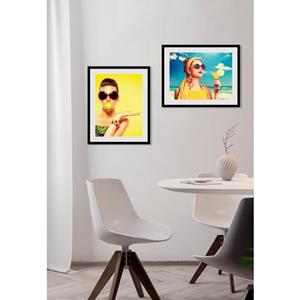 Queence Wanddecoratie Citruspower (1 stuk)