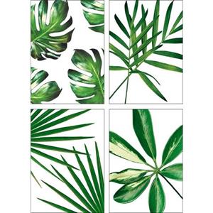 Artland Poster Bladeren Poster, artprint, wandposter (4 stuks)