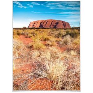 Wall-Art Poster "Ayers Rock", Australien, (1 St.), Poster, Wandbild, Bild, Wandposter