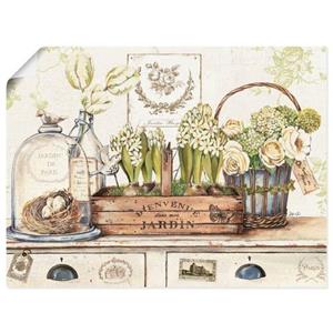Artland Artprint Mijn tuin als artprint op linnen, muursticker of poster in verschillende maten
