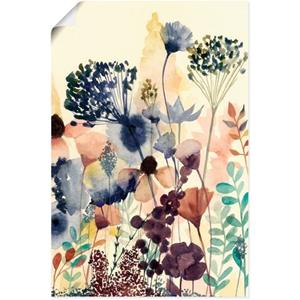Artland Artprint Zongedroogde bloemen II als artprint van aluminium, artprint op linnen, muursticker of poster in verschillende maten