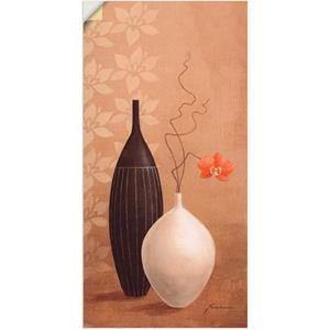 Artland Artprint Vaas met smalle hals als artprint van aluminium, artprint op linnen, muursticker of poster in verschillende maten