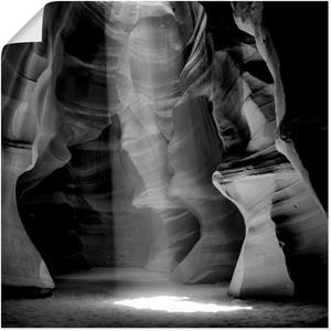 Artland Artprint Antelope Canyon V als artprint van aluminium, artprint op linnen, muursticker of poster in verschillende maten