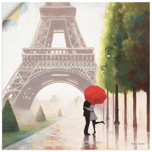Artland Artprint Parijs Romance II als artprint op linnen, muursticker of poster in verschillende maten