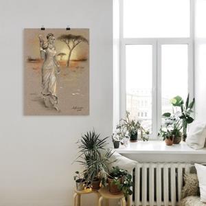 Artland Artprint Afrikaanse schoonheid als artprint van aluminium, artprint op linnen, muursticker of poster in verschillende maten