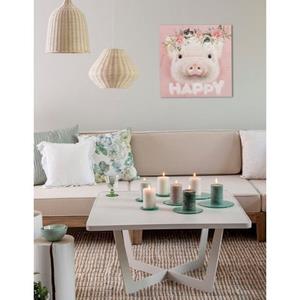 Queence Artprint op linnen Abano (1 stuk)